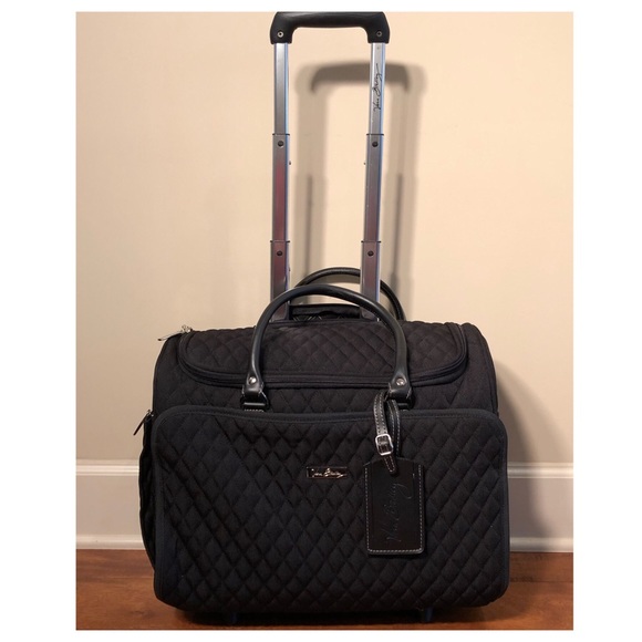 vera bradley carry on suitcase